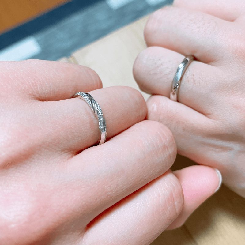エクセルコダイヤモンドの結婚指輪